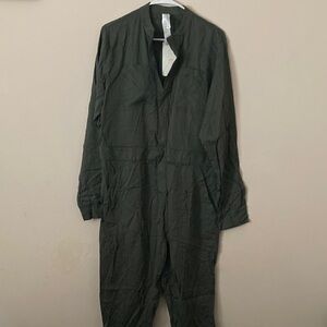 Fabletics Olive Utility Jumpsuit